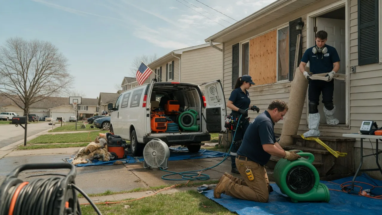 Water Damage Restoration in Saint James, MD near me